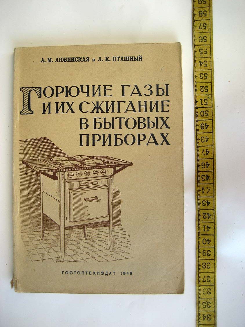 Любинская Л. Горючие газы и их сжигание в бытовых приборах.