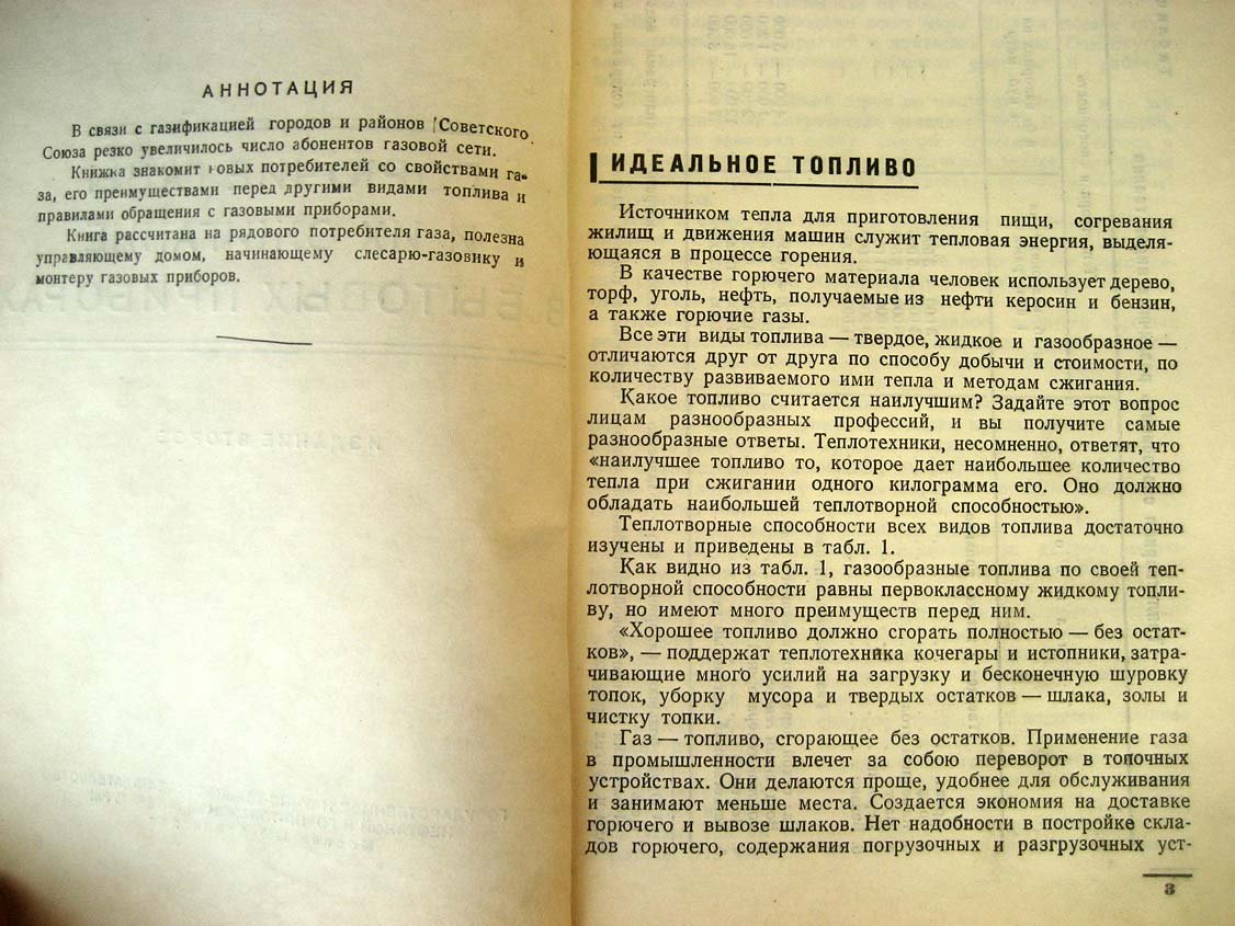 Любинская Л. Горючие газы и их сжигание в бытовых приборах.