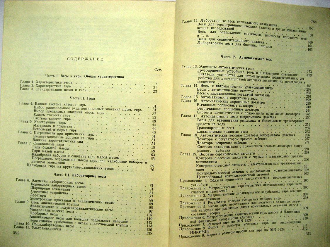 Щедровицкий С. Техника измерения массы.