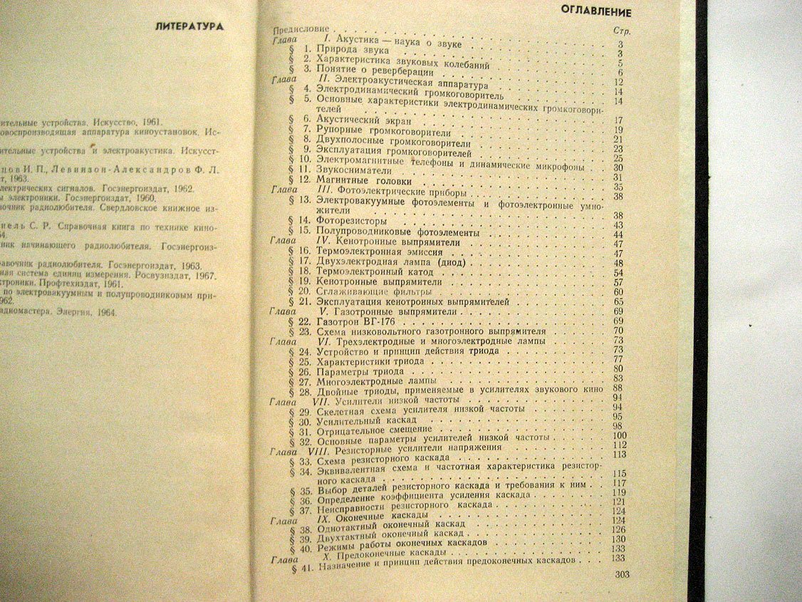 Ружицкий Ю. Электроакустика и усилительные устройства.