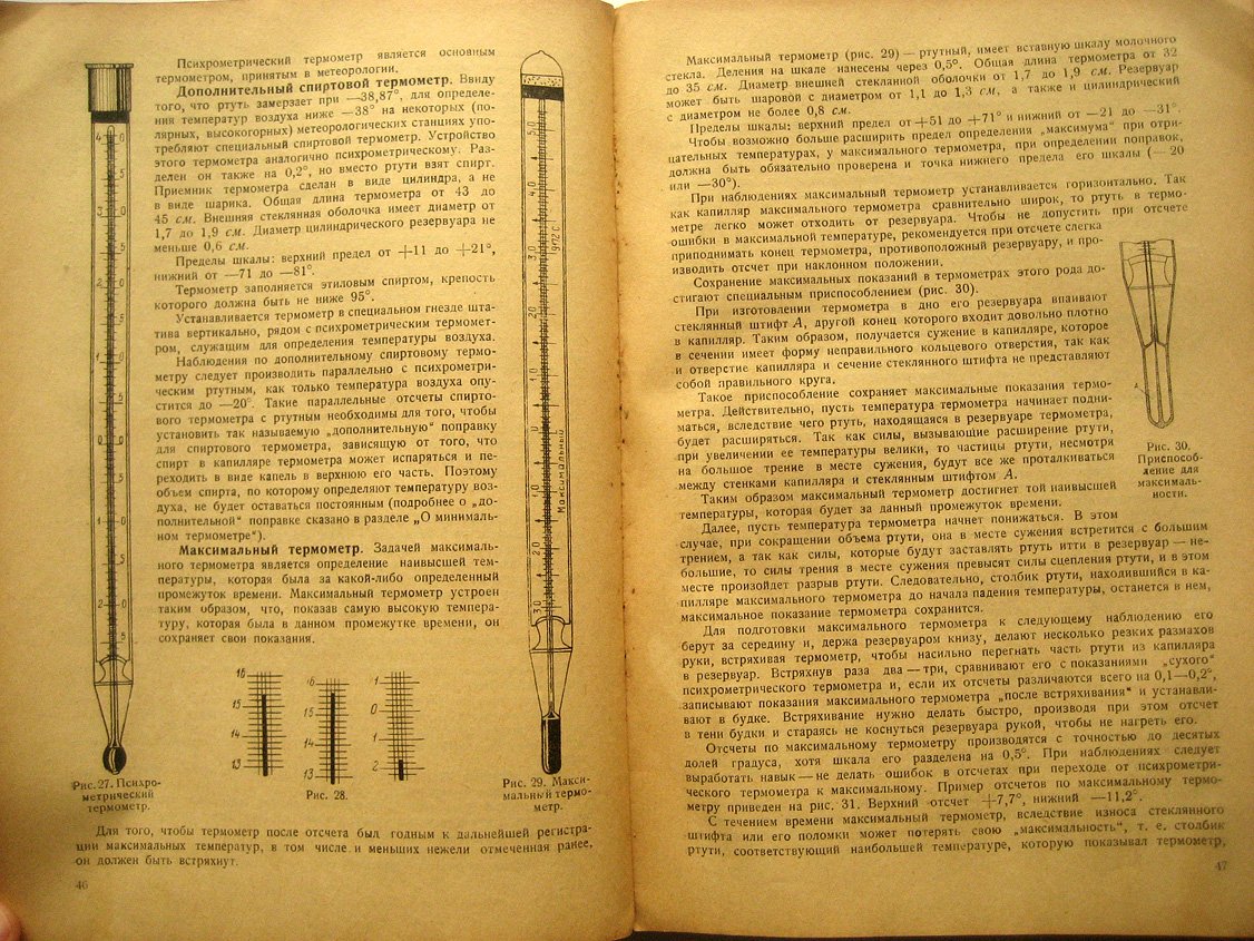 Кедроливанский В., Стернзат М. Метеорологические приборы.