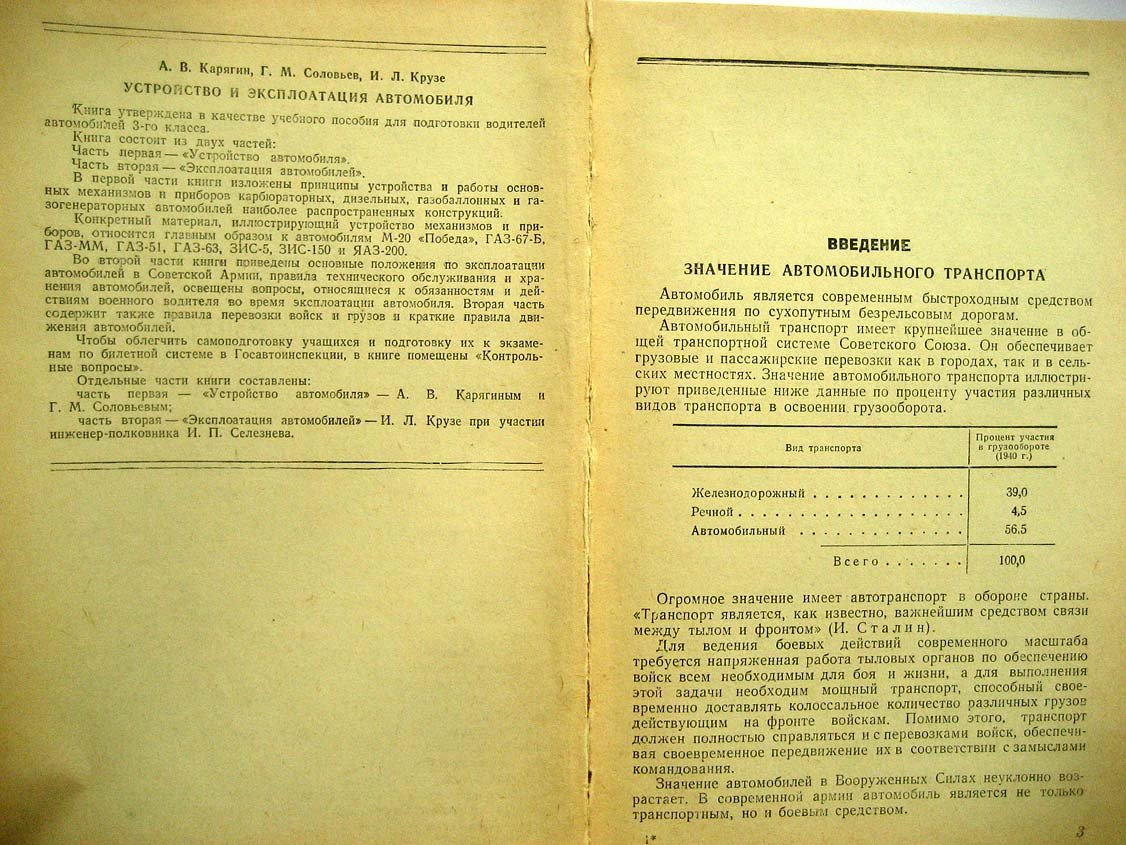 Карягин А. Устройство и эксплоатация автомобиля.