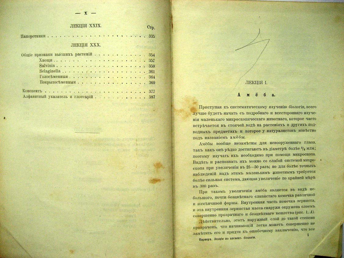 Паркер Т. Лекции по элементарной биологии.