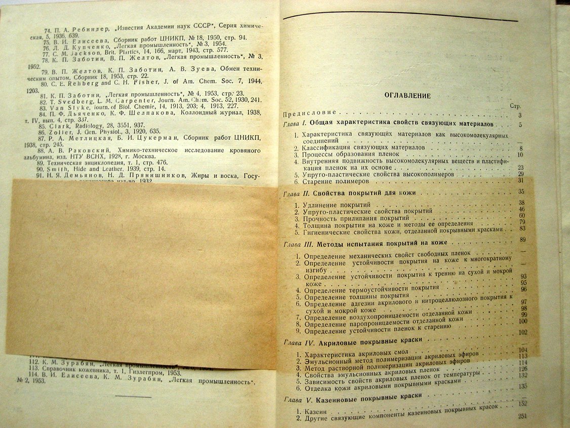 Елисеева В. Теоретические основы и практические методы покрывного крашения и лакирования кож.