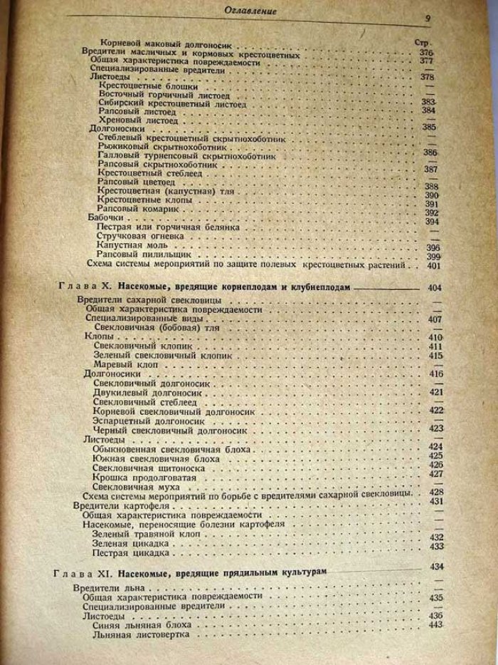 Щеголев В. Насекомые вредящие полевым культурам.