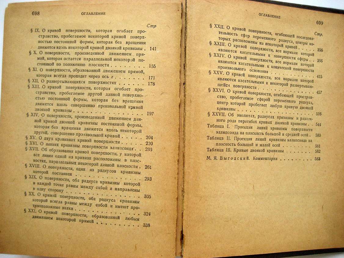 Монж Г. Приложение анализа к геометрии.