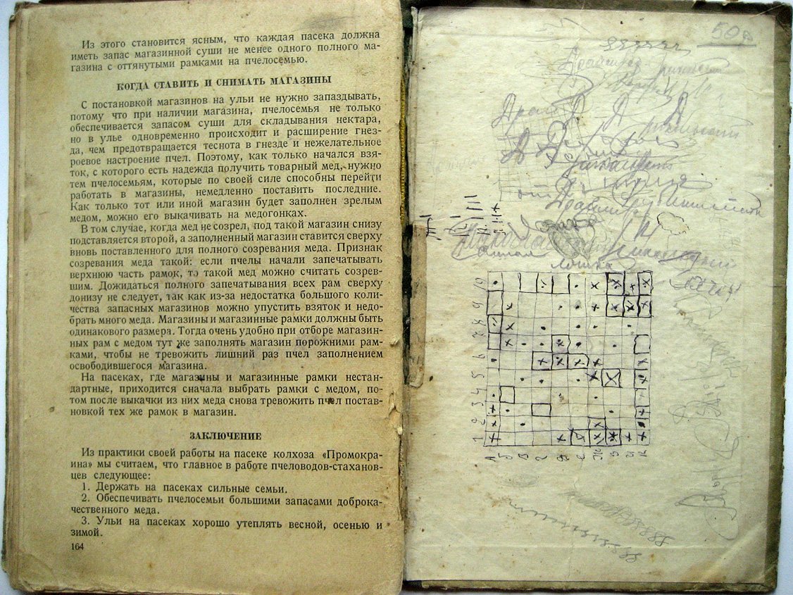 Опыт передового пчеловодства.