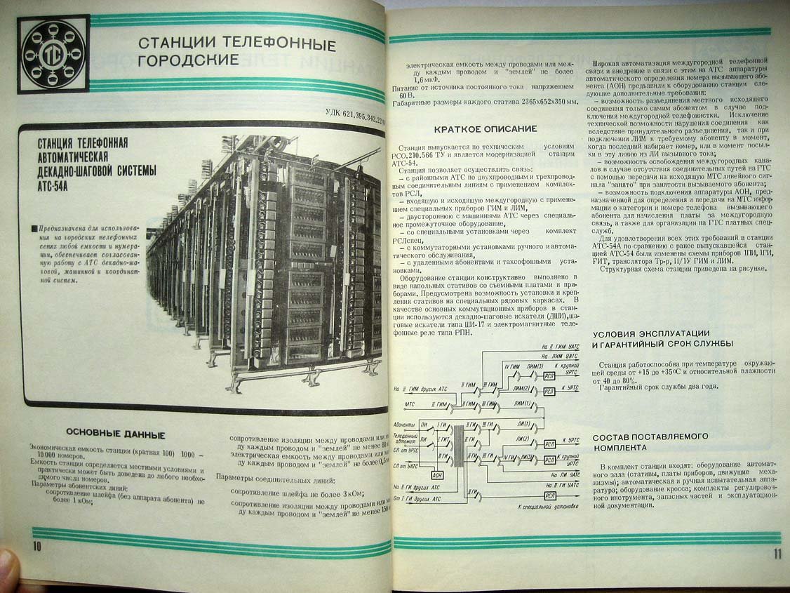 Каталог Изделия радиопромышленности. Том 2. Станции телефонные