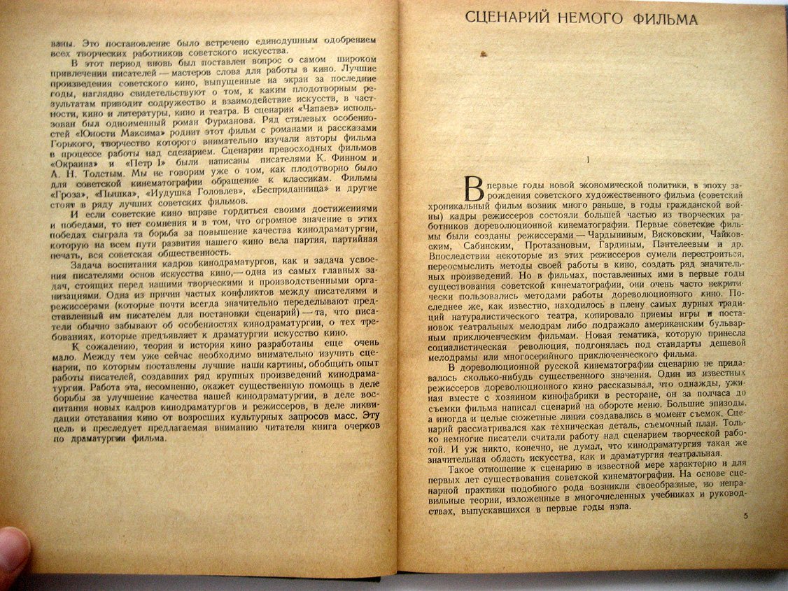 Чирков А. Очерки драматургии фильма.