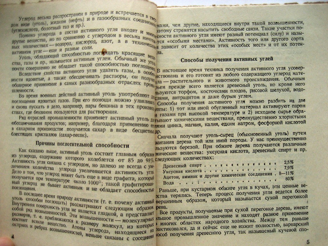 Корольков С., Фейгин Я. Применение активных углей в сахарной промышленности.