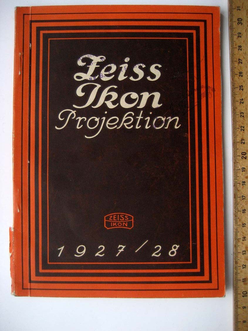 Zeiss Ikon Projektion (каталог проекторов).