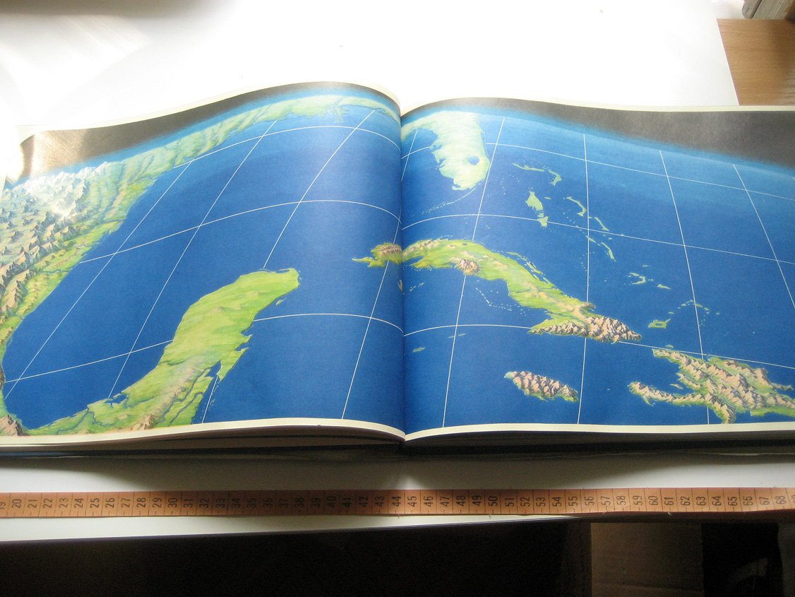 Atlas de Cuba. XX Aniversario del triunfo de la revolucion Cubana (Атлас Кубы. К двадцатой годовщина победы Кубинской революции)