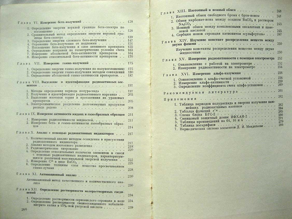 Спицын В., Кодочигов П. Методы работы с применением радиоактивных индикаторов.