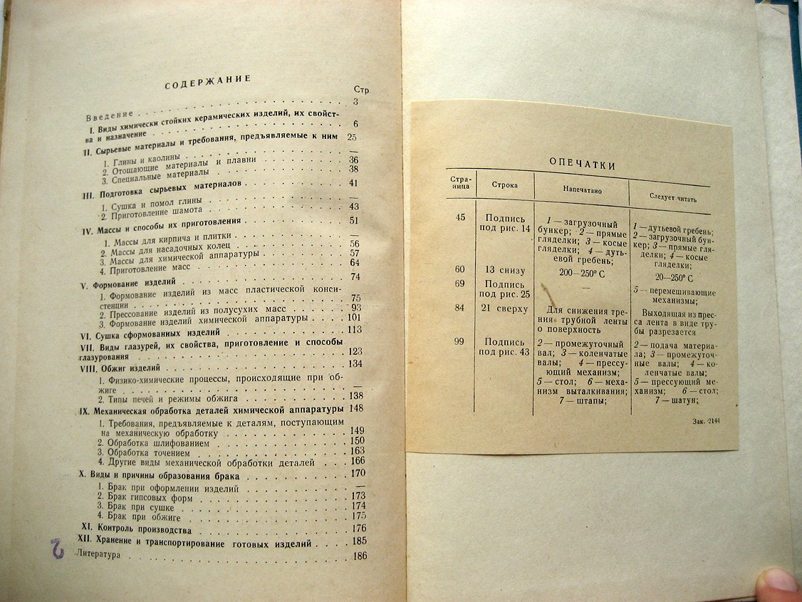Зайонц Р., Кордонская Р. Керамические химически стойкие изделия.