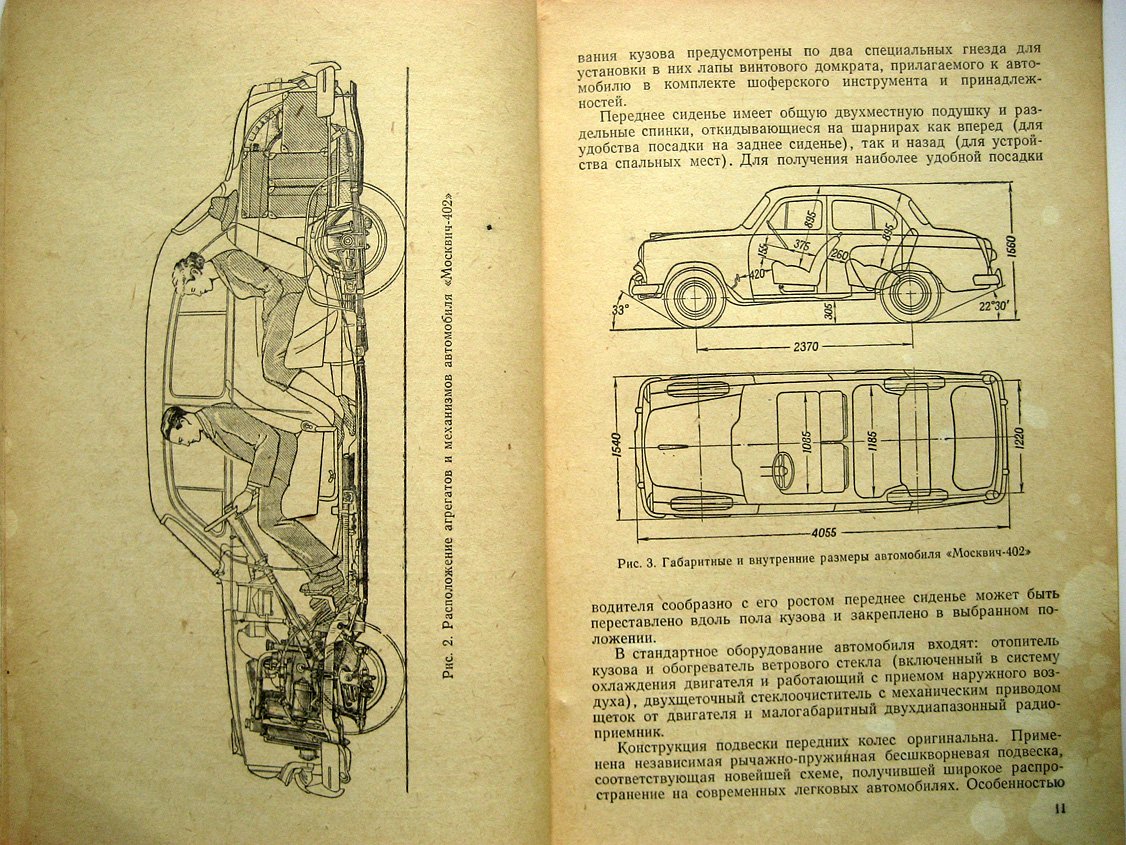 Хальфан Ю. Шоферу-любителю о новом автомобиле Москвич-402.
