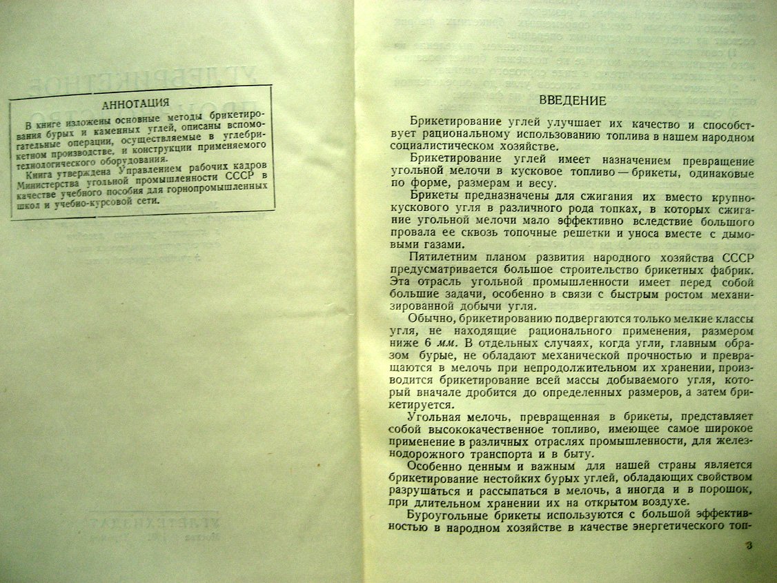 Попутников Ф., Покровский М. Углебрикетное производство.