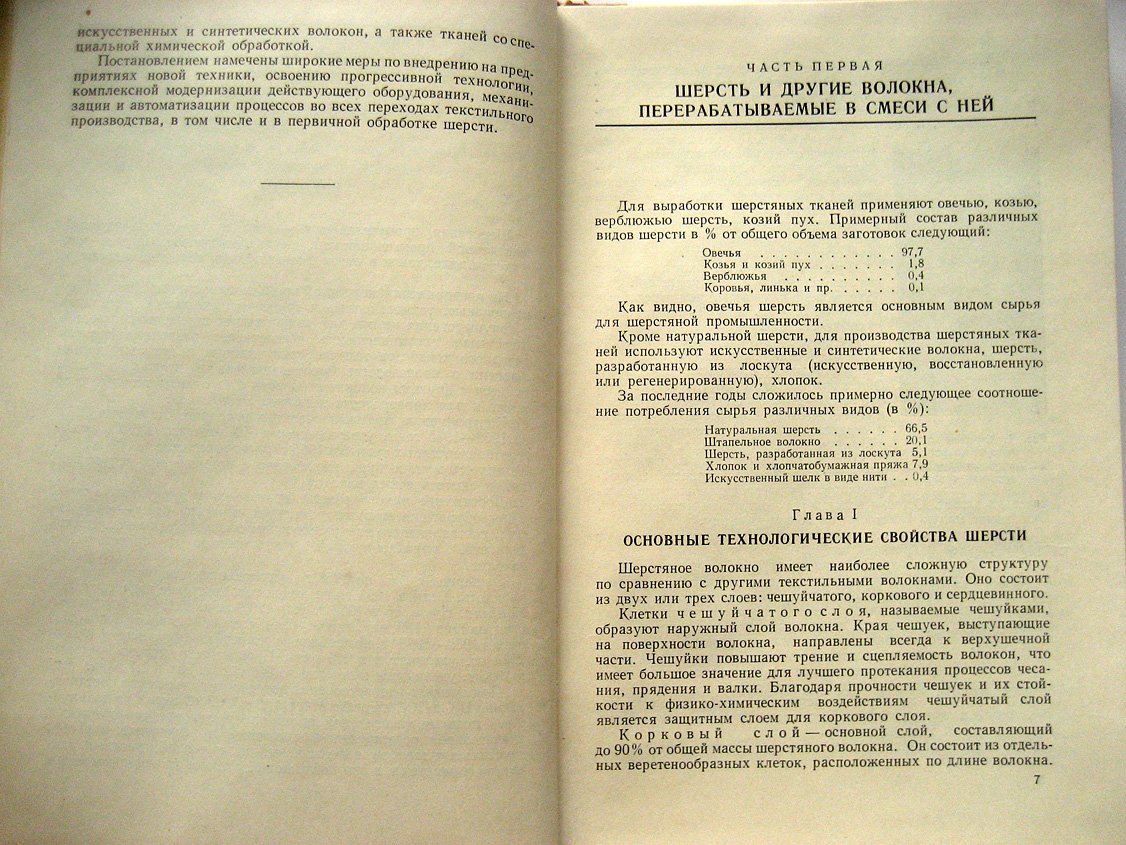 Гусев В. Сырье и первичная обработка шерсти.