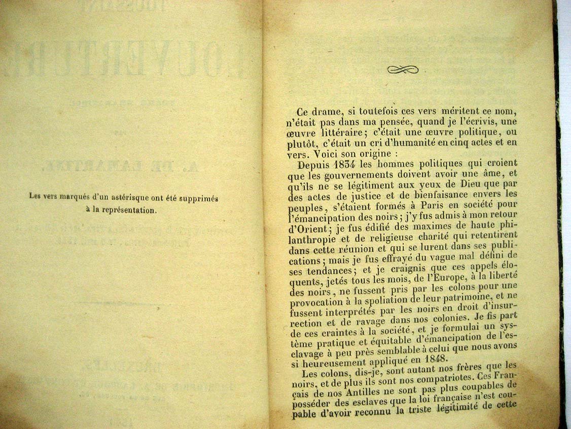 Lamartine A. Toussaint Louverture.