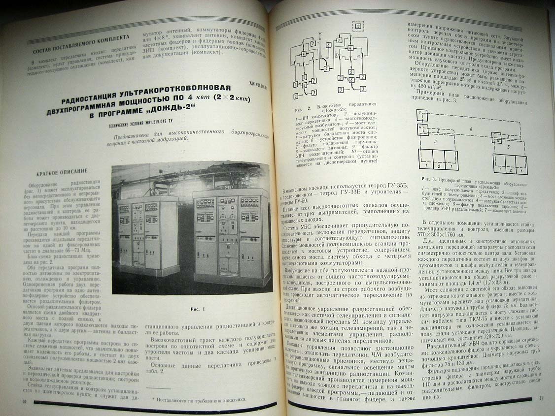 Каталог Изделия радиопромышленности. Том 1. Аппаратура магистральной радиосвязи, передатчики радиовещательные и радиостанции телевизионные