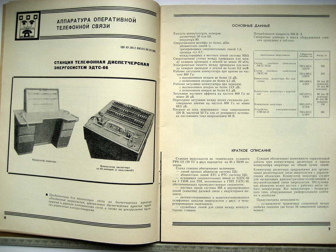 Каталог Изделия радиопромышленности. Том 2. Аппаратура диспетчерской связи