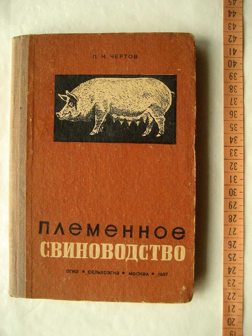 Чертов П. Племенное свиноводство.