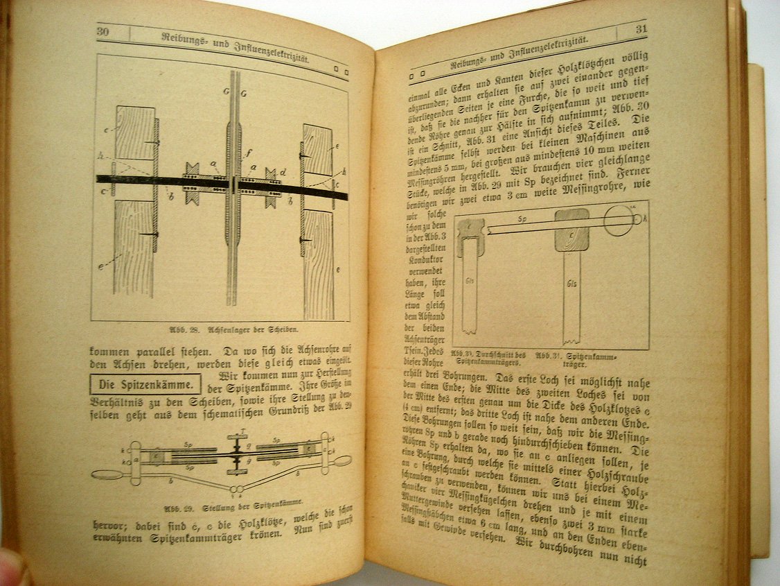 Schnetzler E. Elektrotechnisches Experimentierbuch (Эксперименты по электричеству).