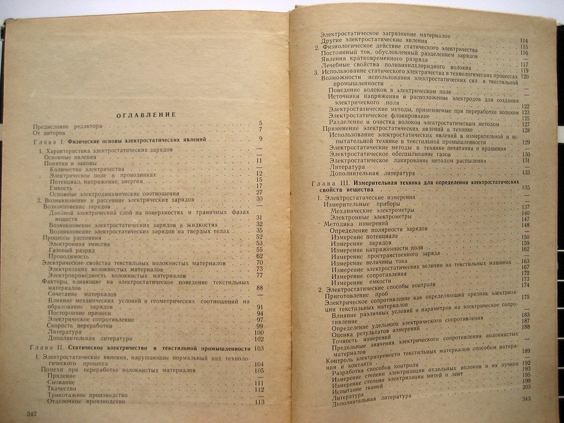 Лебель В., Шуман В., Лохмюллер О. и др. Статическое электричество при переработке химических волокон.