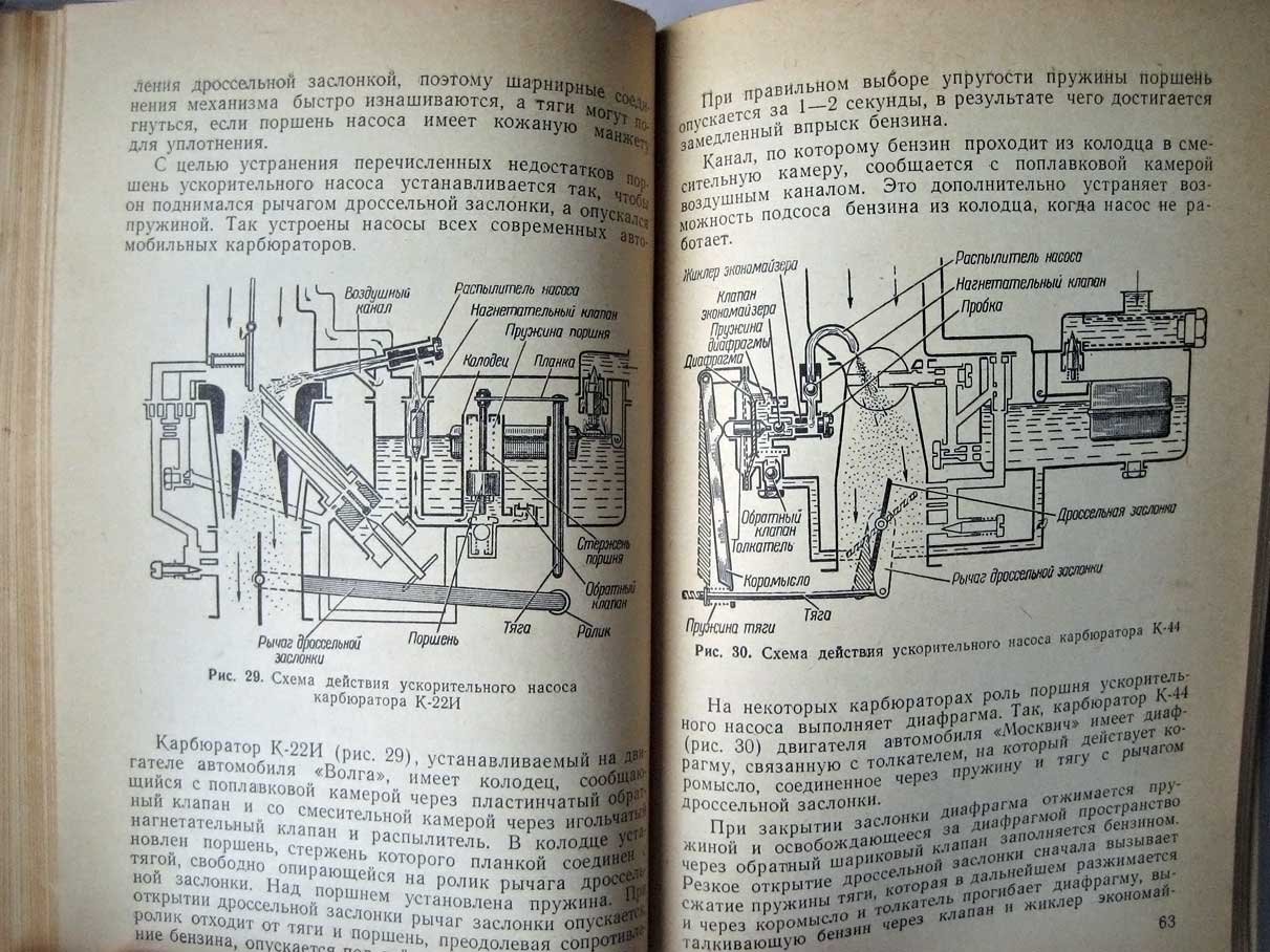 Федоров Ю. Водителю о карбюрации.