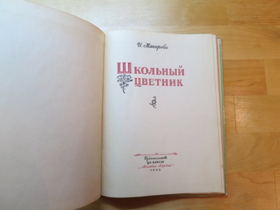 Школьный цветник.