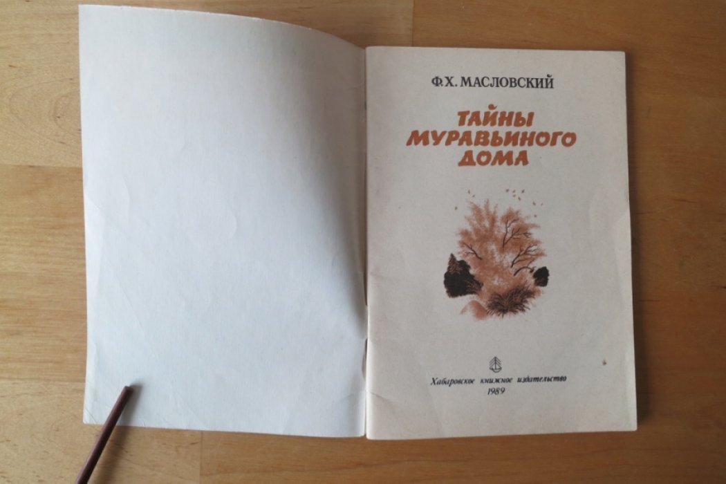 Масловский Ф. Тайны муравьиного дома.