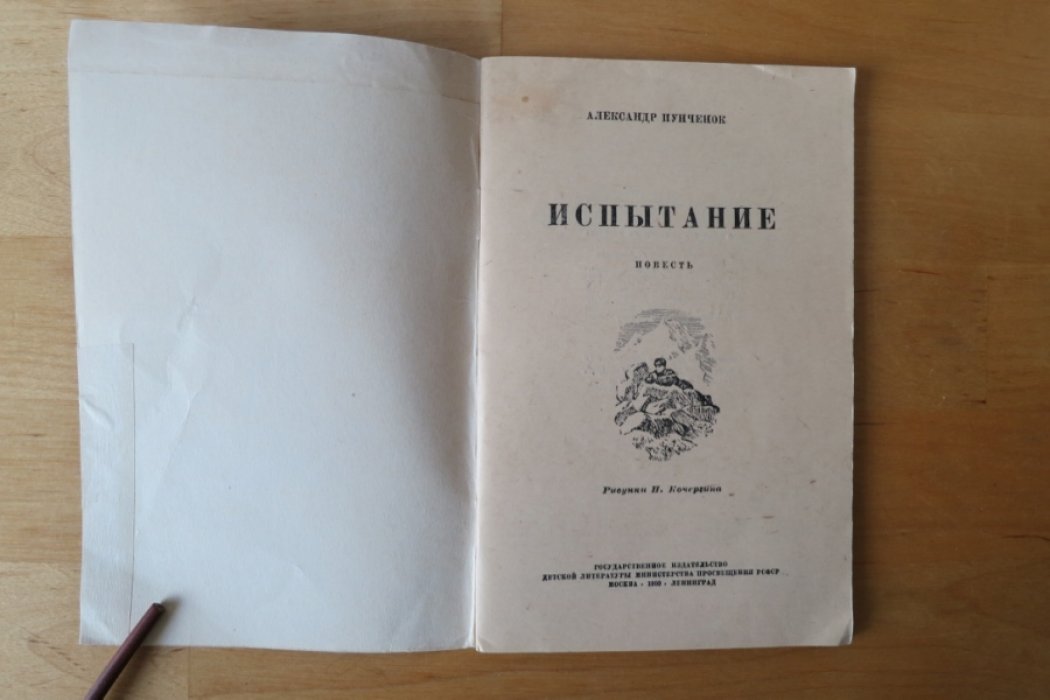 Пунченок А. Испытание.