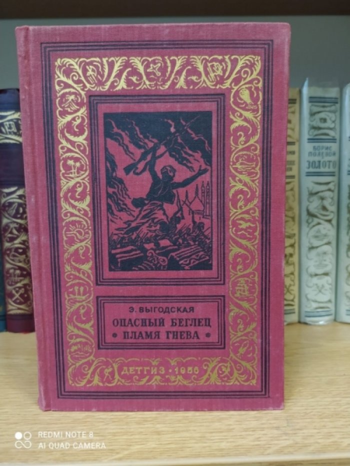 Выгодская Э. Опасный беглец/Пламя гнева.