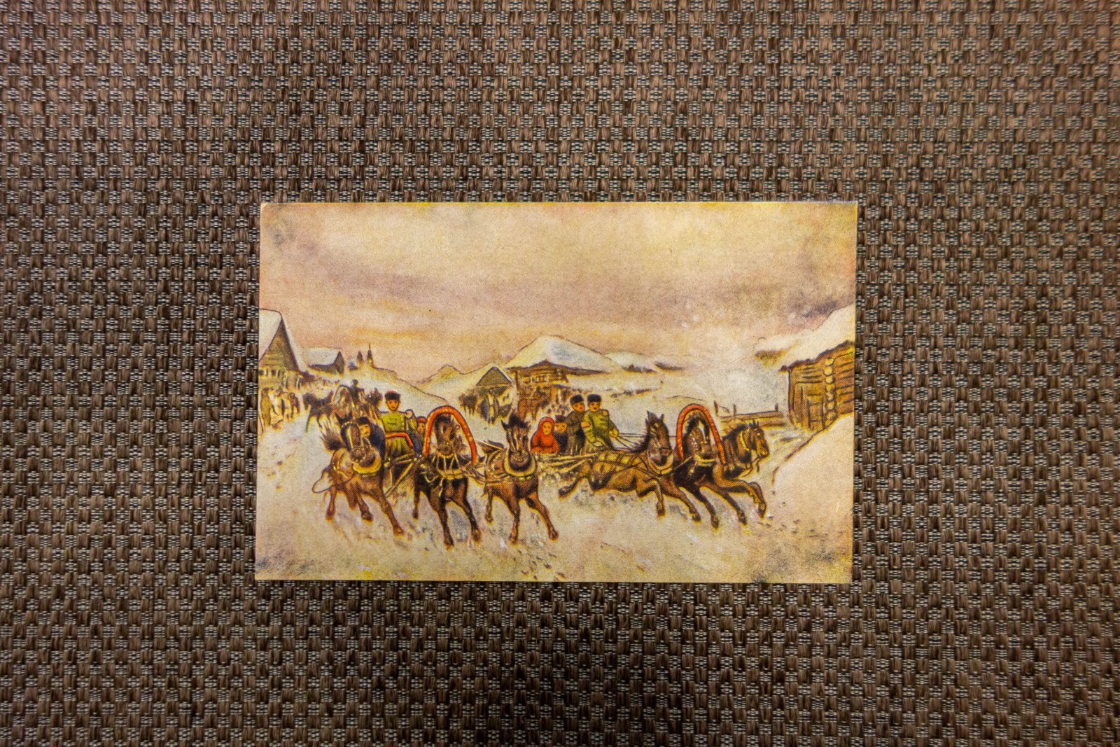 2 открытки Грузинская тройка, Гейши