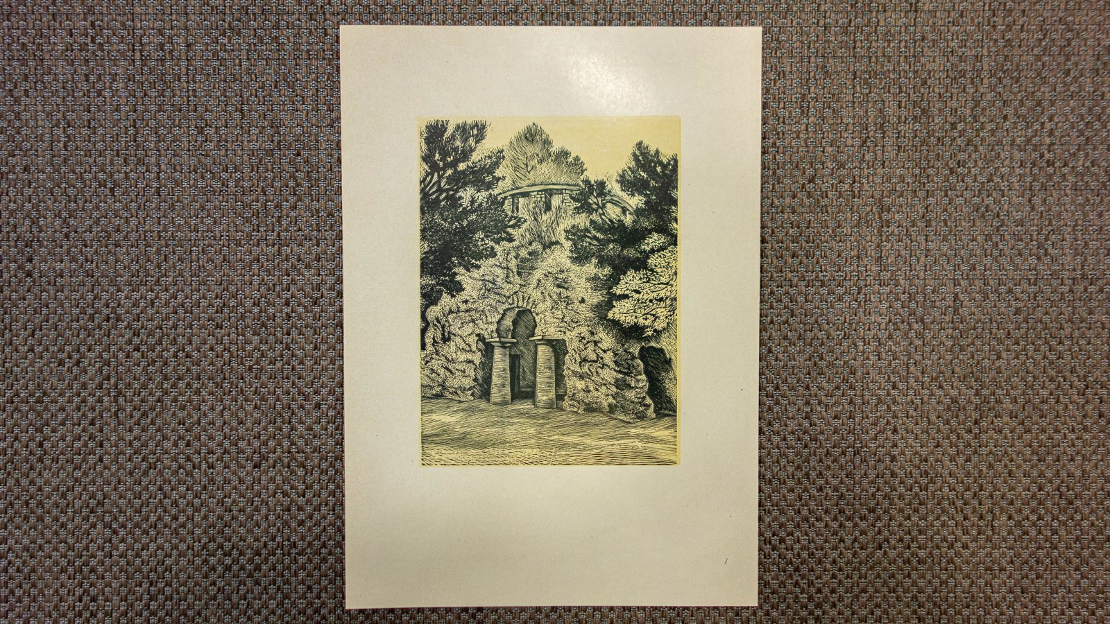 Хижинский, Л.С. 3 ксилографии Лермонтовские места.