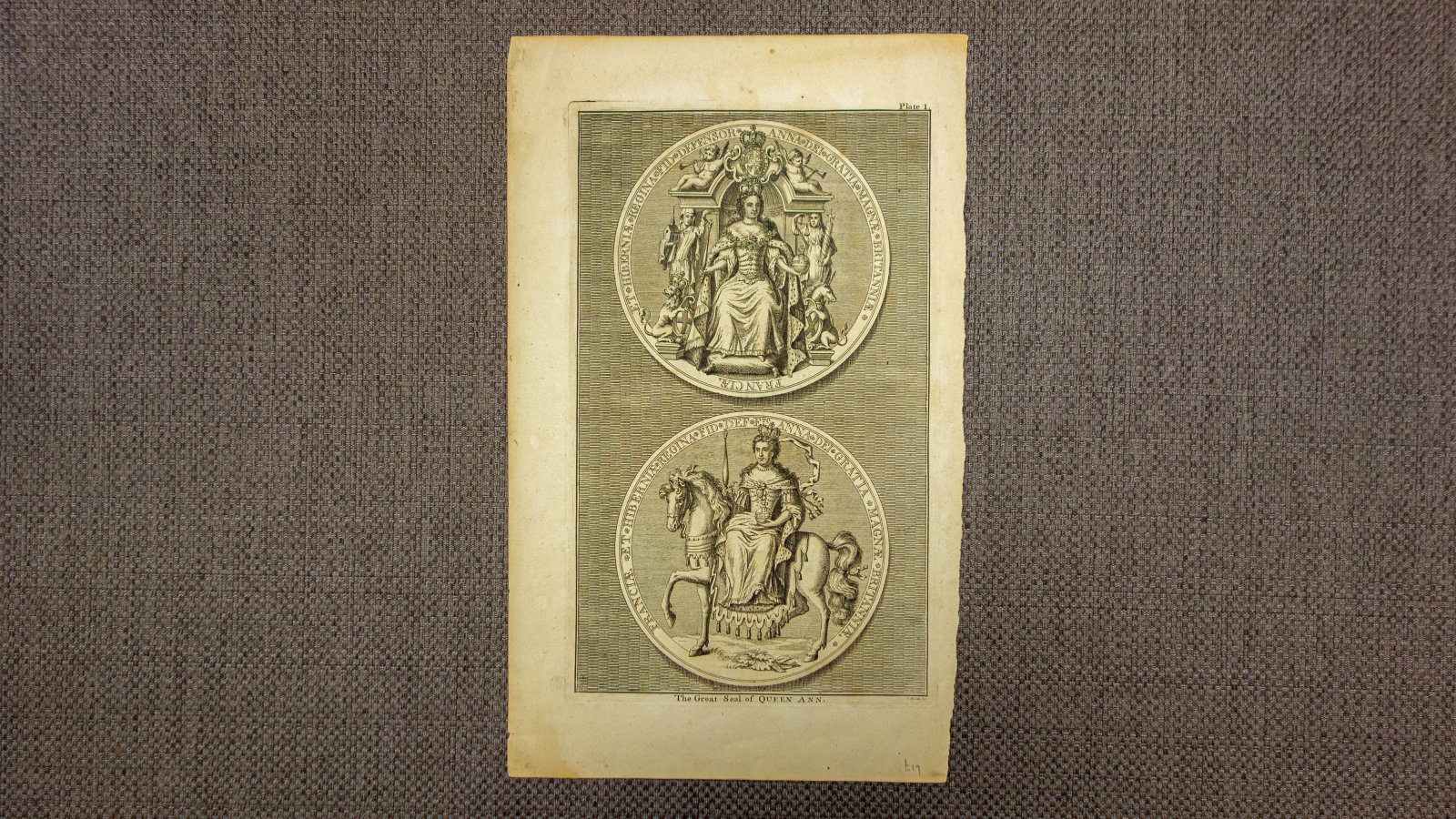 The Great Seal of Queen Ann.