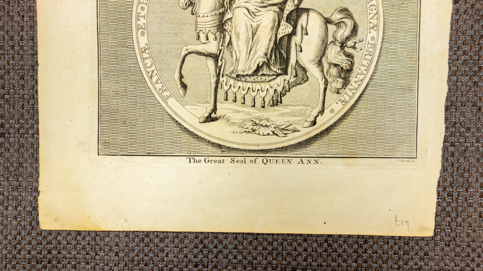 The Great Seal of Queen Ann.