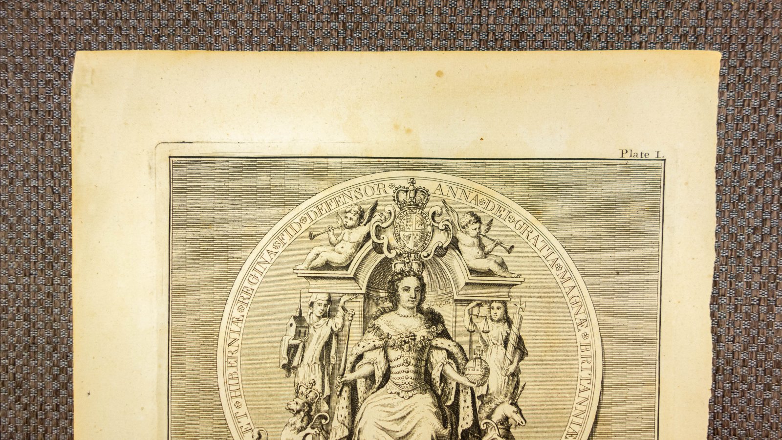 The Great Seal of Queen Ann.