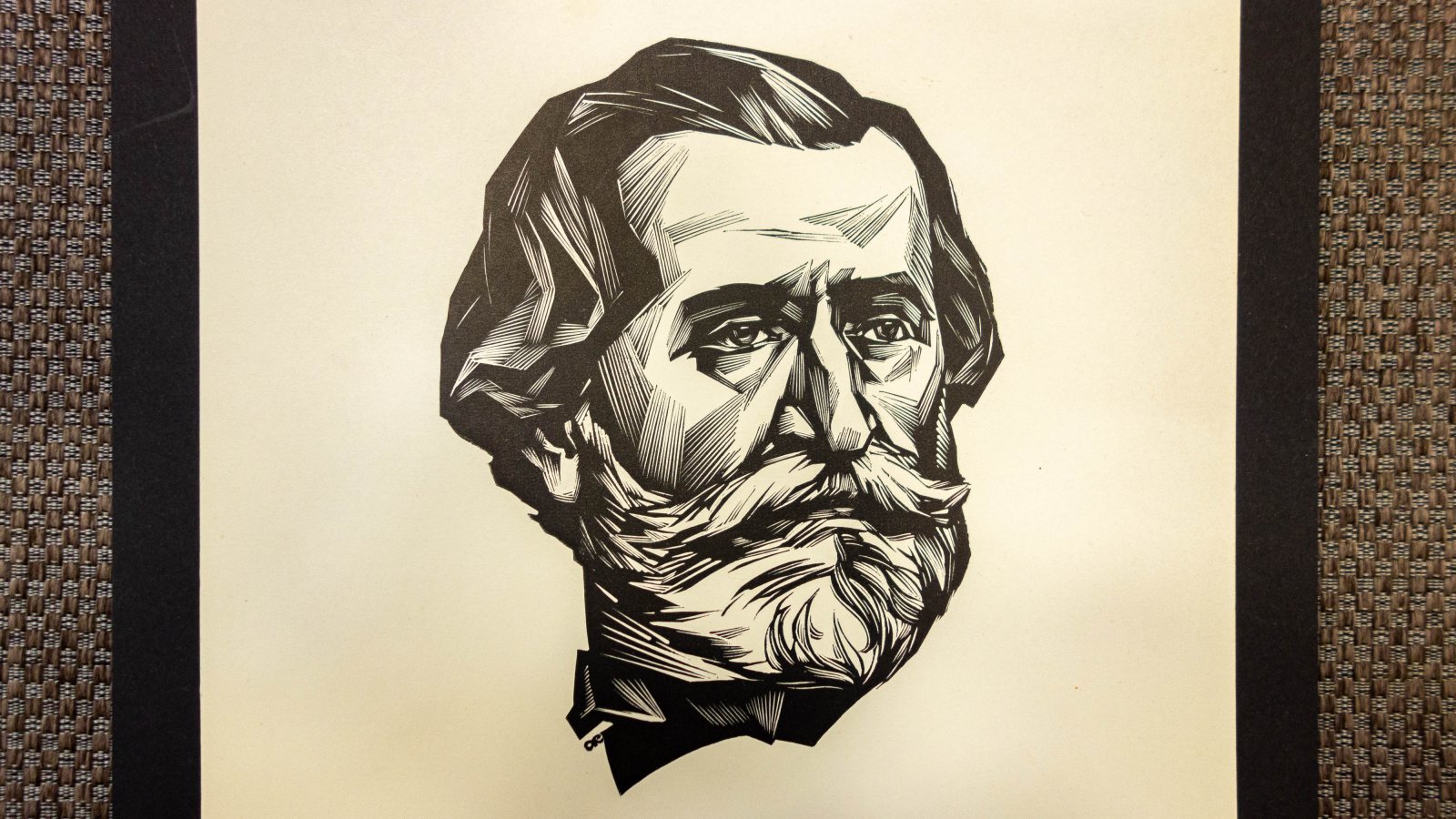 Калашников, А.И. Портрет Д. Верди