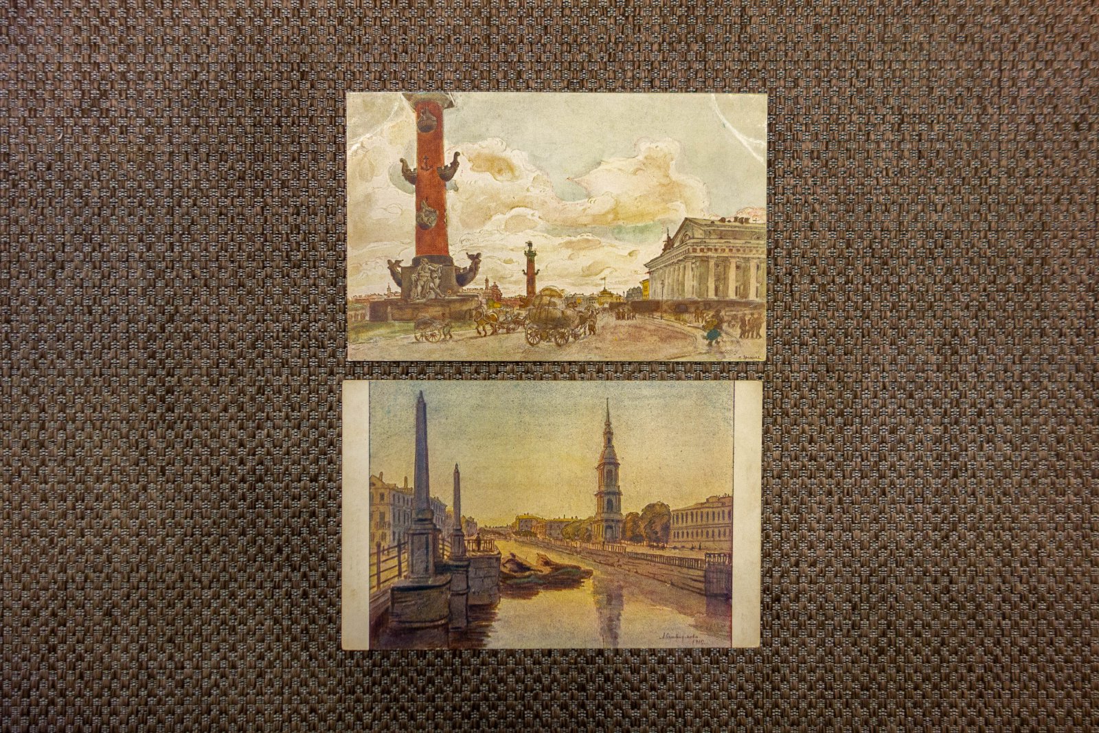 4 открытки Васнецов, Яремич, Остроумова