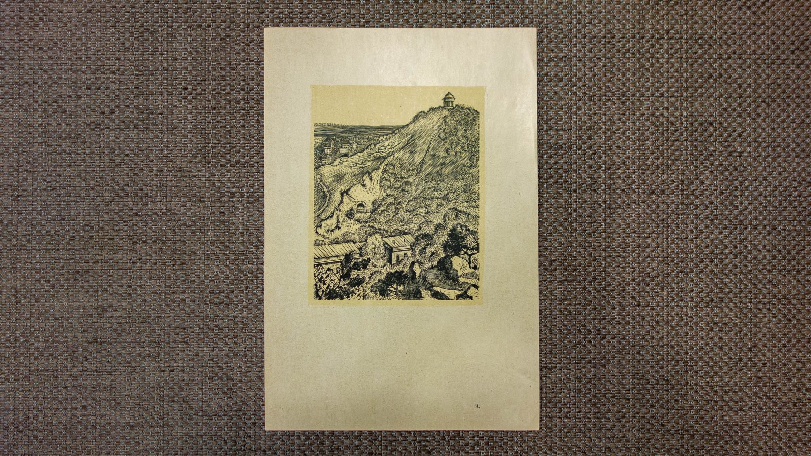 Хижинский, Л.С. 4 листа из серии Лермонтовские места.