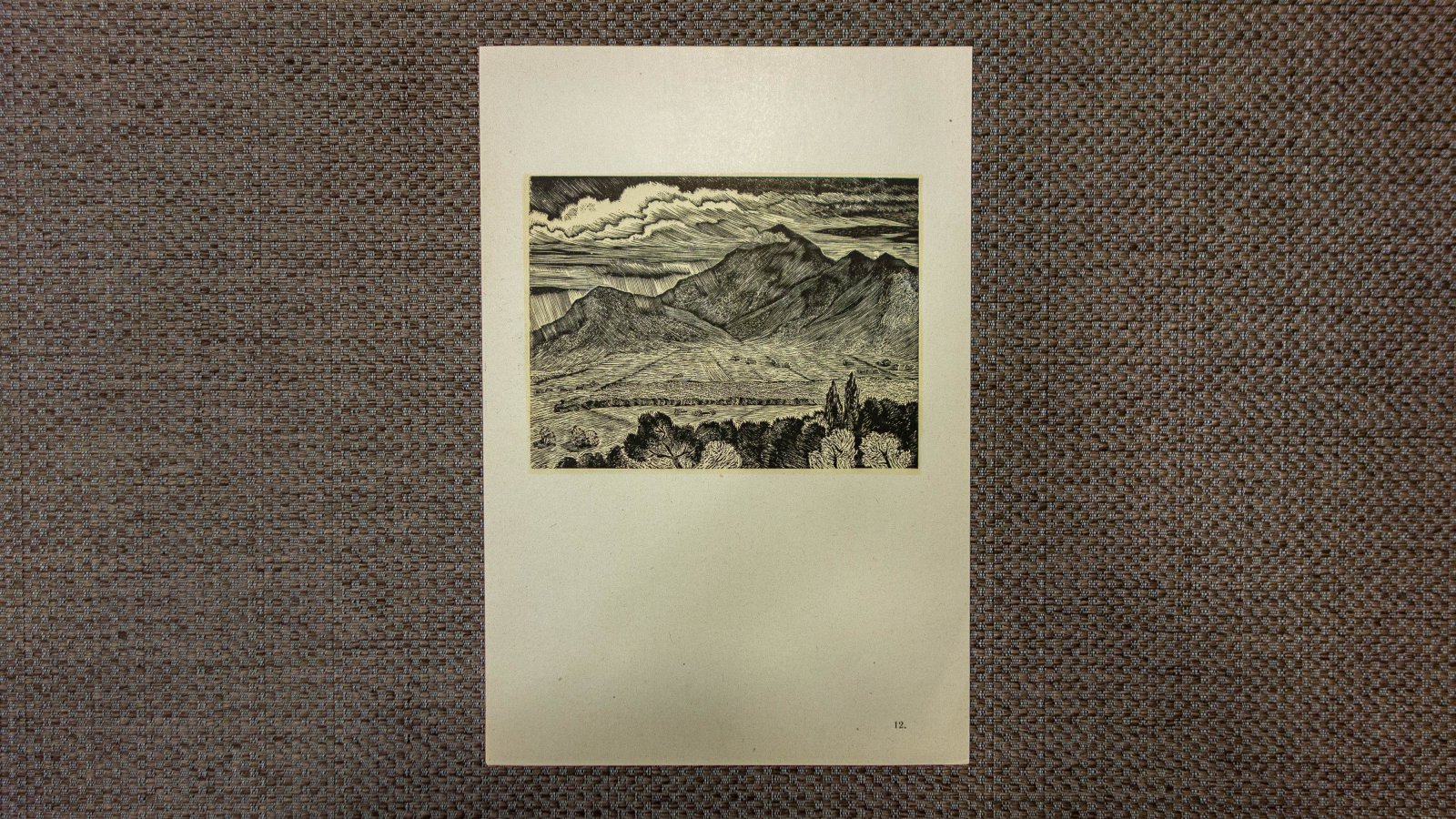 Хижинский, Л.С. 4 листа из серии Лермонтовские места.