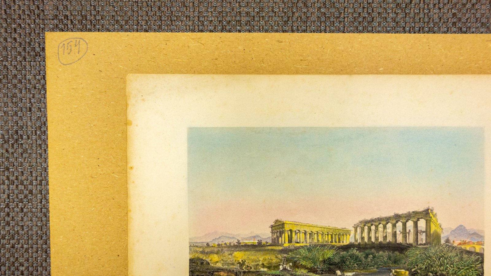 The Temples of Paestum Italy.