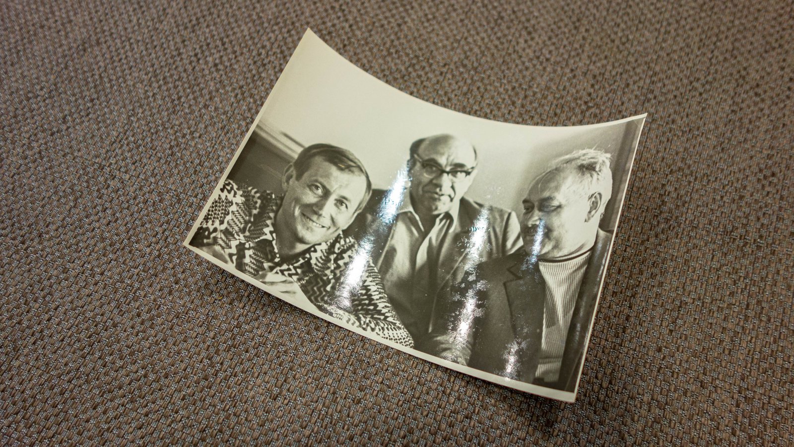 Евтушенко, Поделков, Поздяев. Фотопортрет.