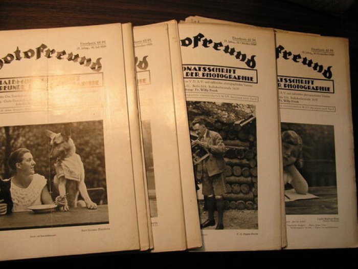 Photofreund — журнал №1 (24) за 1929 год, мягкая издательская обложка