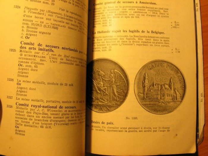 Sculman J. «La Guerre Européenne 1914–1916»: иллюстрированный каталог монет, медалей и бумажных денег стран Европы (том 65, Амстердам, 1916)