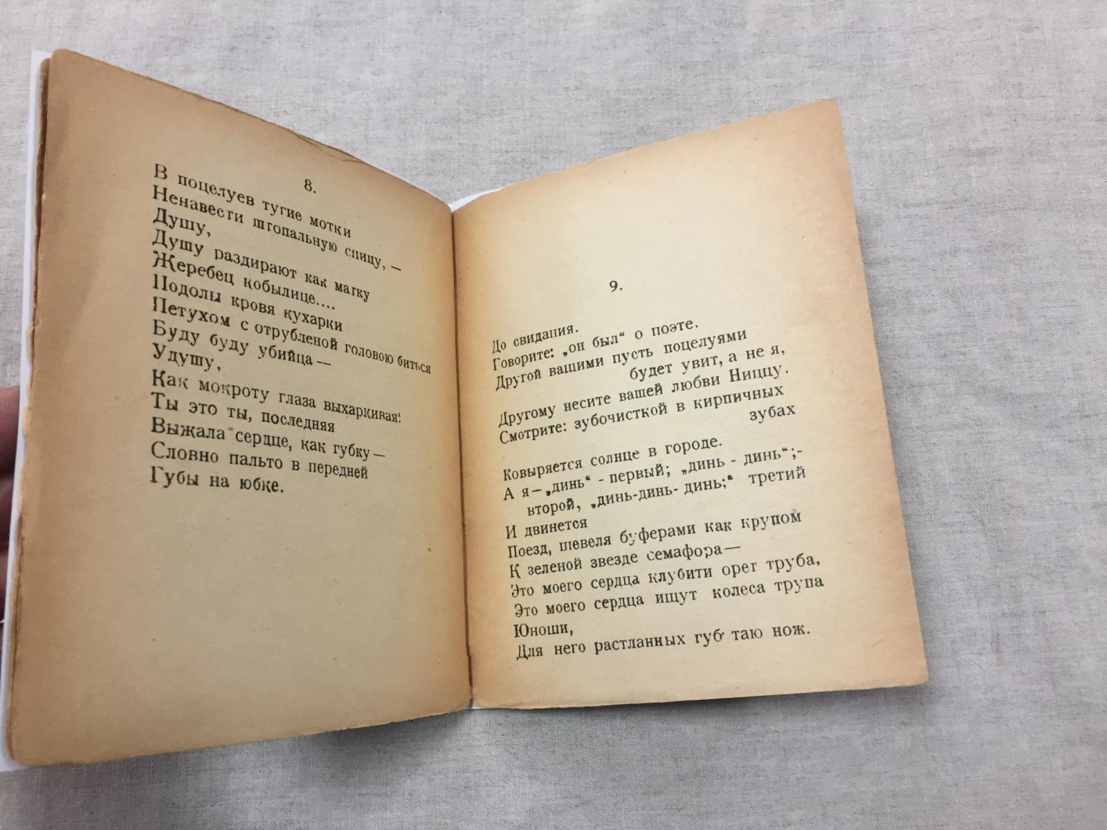 Анатолий Мариенгоф — «Магдалина. Дни горбы» (1919)