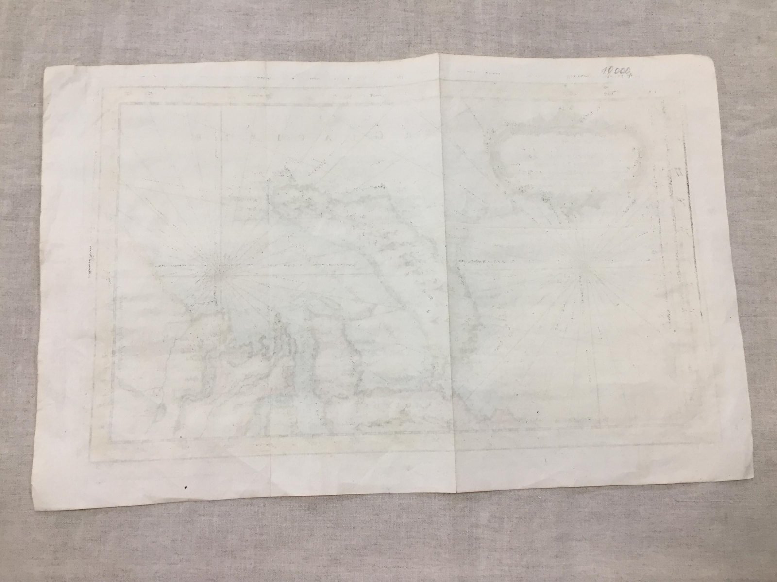 Карта Новой Земли и Обской губы (гравюра), 1758 год