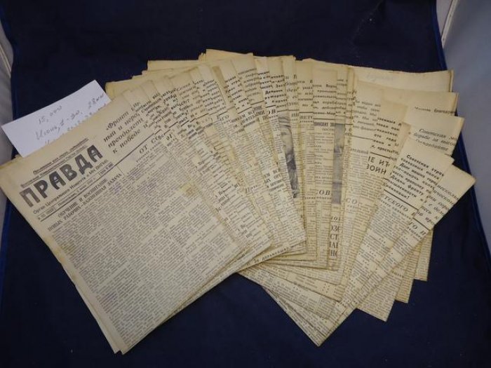 «Правда». Июнь 1942 (№152–181) — блокадный Ленинград, ежедневные выпуски
