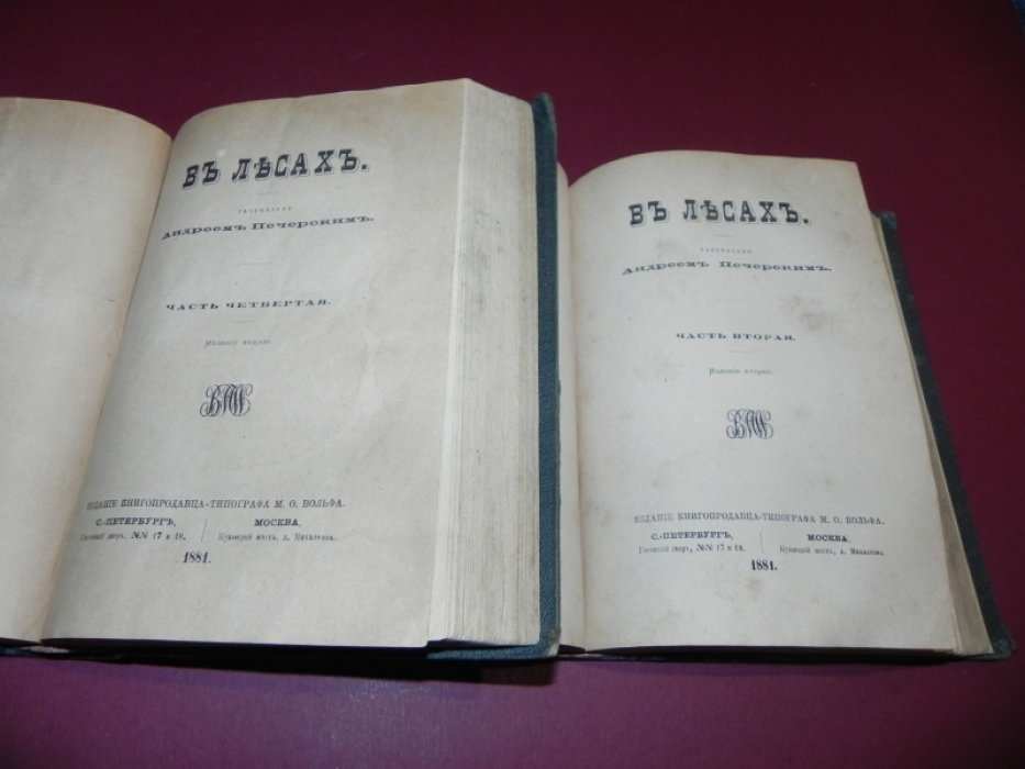 Андрей Печерский. В лесах. Сочинение в 4 частях (2-е издание)