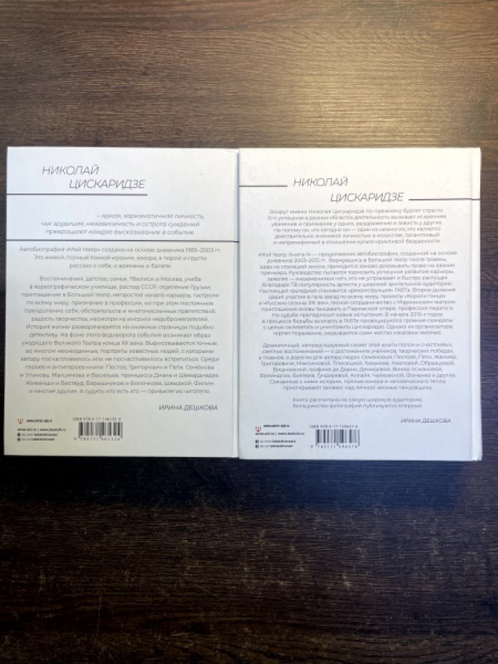 Цискаридзе Николай. Мой театр. По страницам дневника. В 2-х книгах.